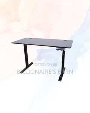 Stylish 1200x600mm Single Split Full Desk Compact Sit Stand Workspace