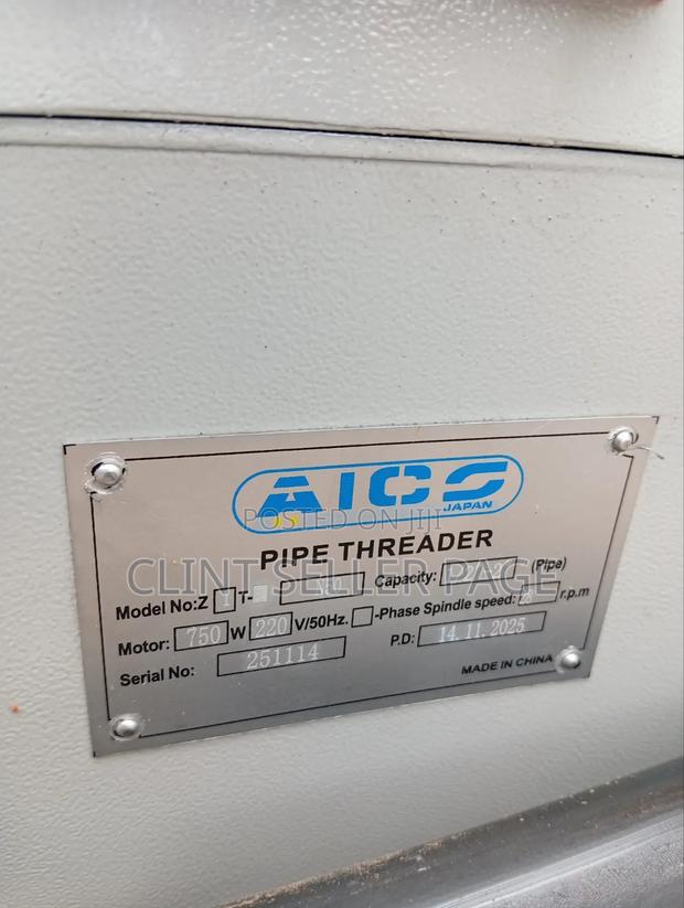Pipe Threading Equipment - thumbnail 2