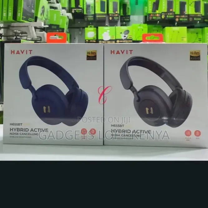 Havit H655bt Pro Hybrid Active Noice Cancelling Wireless Headphones