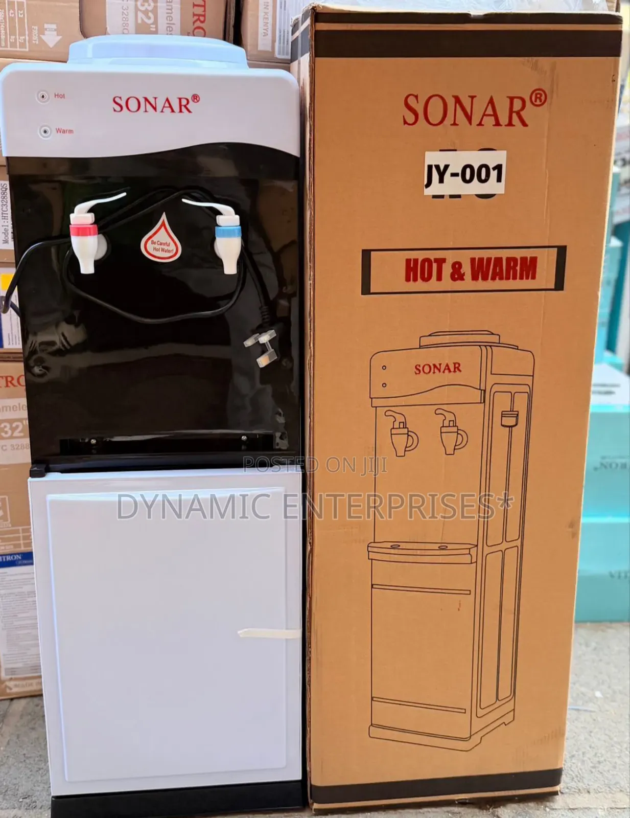 Sonar Top-Loading, Free-Standing Water Dispenser