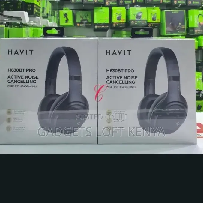 Havit H630bt Pro *Active Noise Cancelling* Wireless Headphones