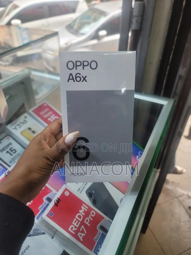 New Oppo A6x 128 GB Blue