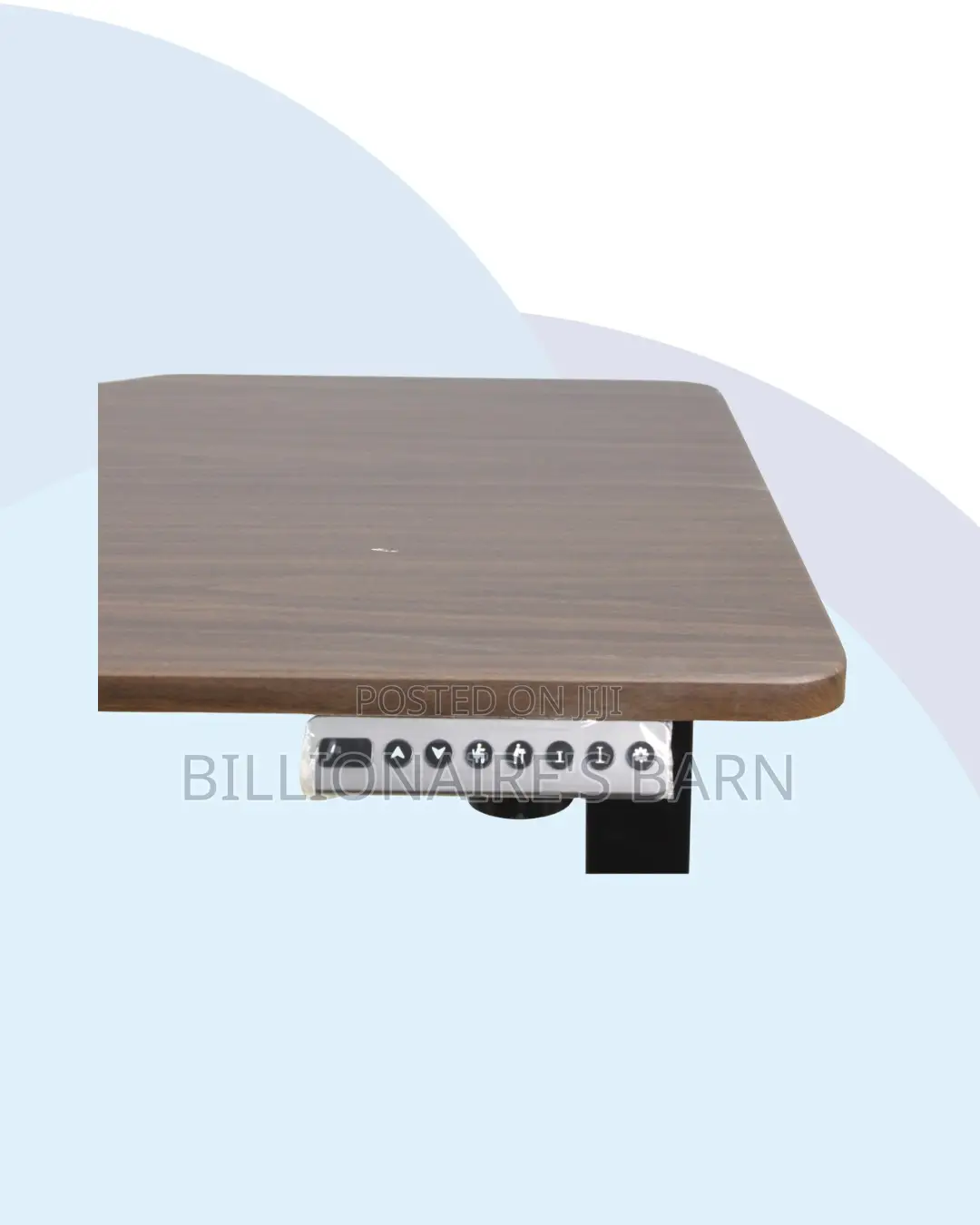 Stylish 1200x600mm Single Motor Electric Ergonomic One Piece Sit Stand