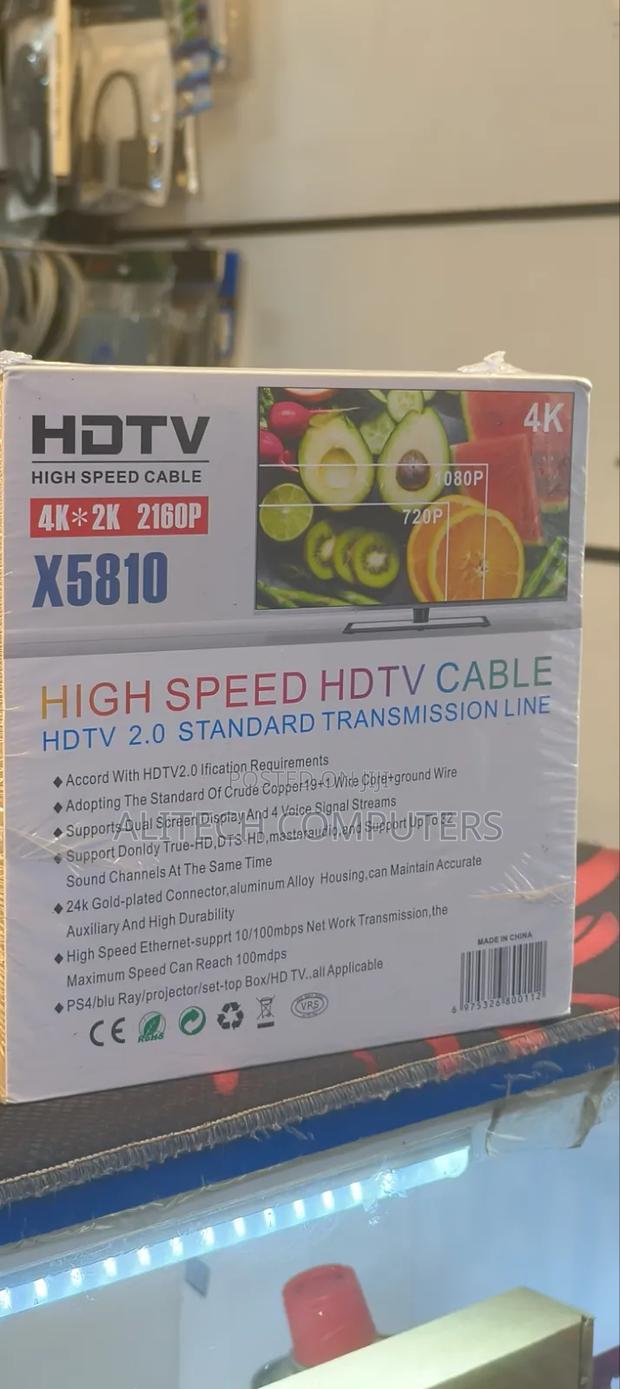 High Speed Hdmi Cables 2160p Resolution - thumbnail 4