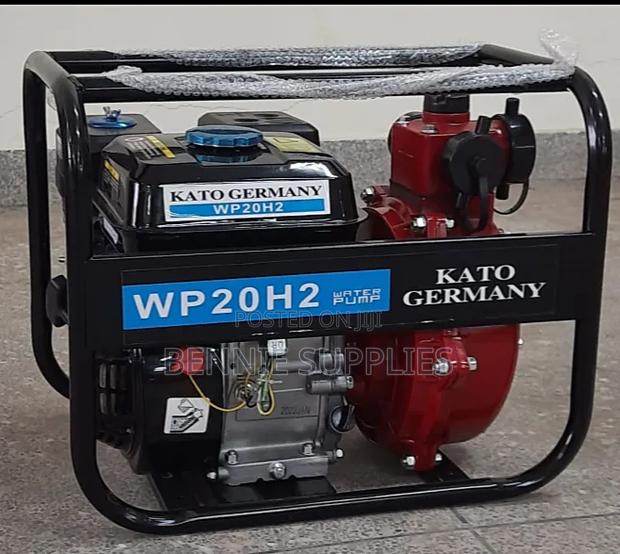 Kato German 2" High Pressure Water Pump Machine