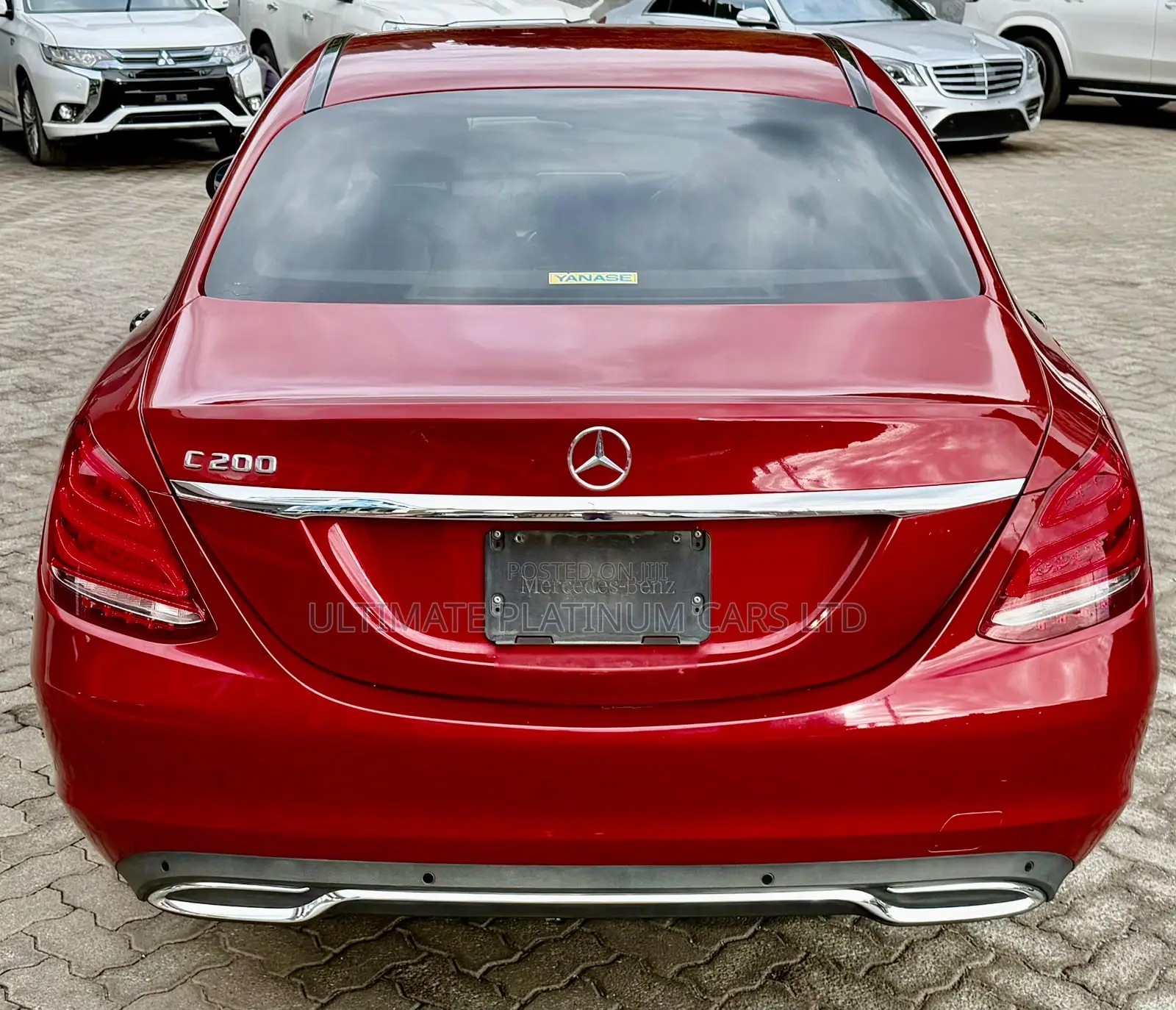 Mercedes-Benz C200 2018 Red