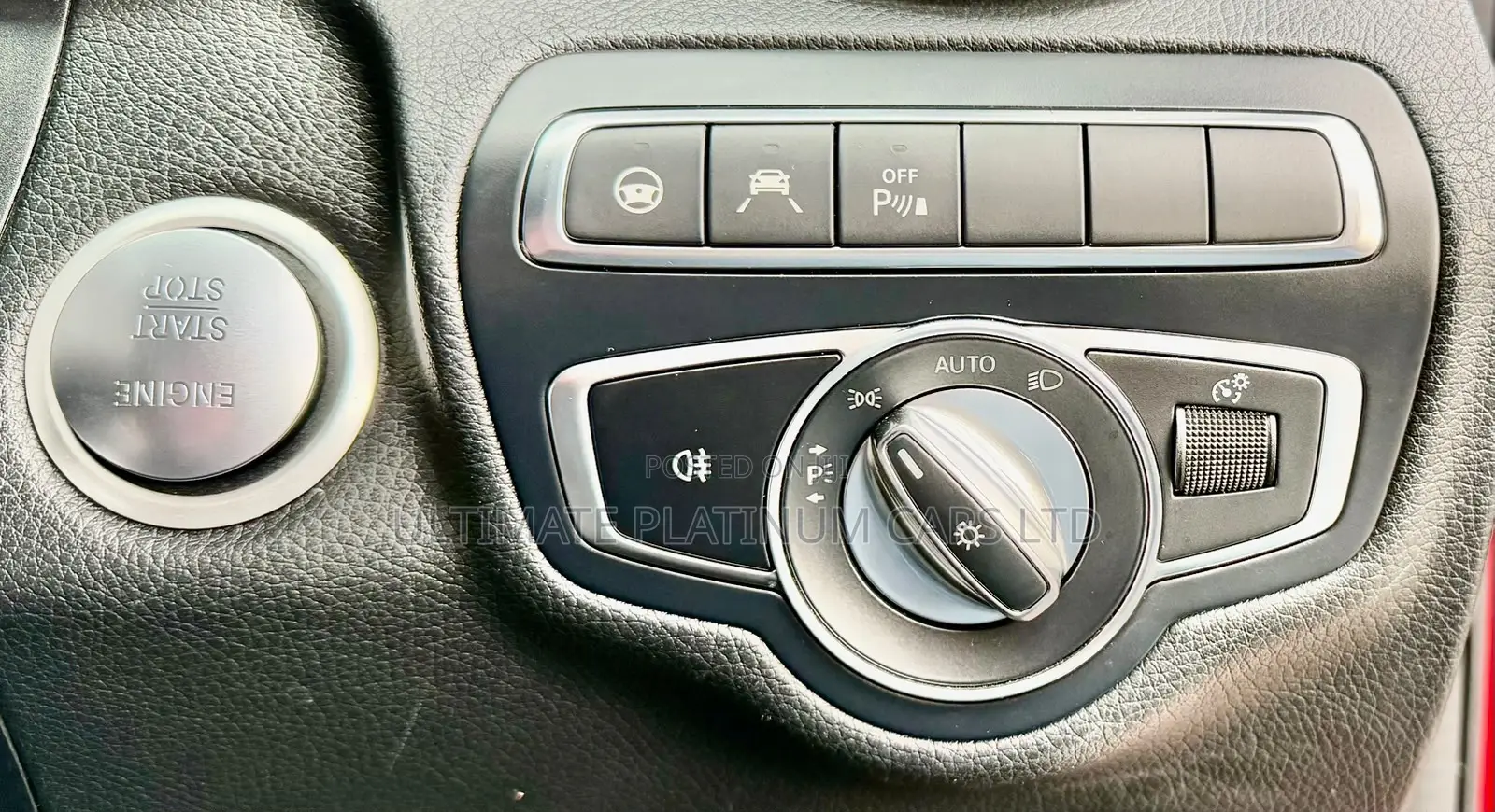 Mercedes-Benz C200 2018 Red