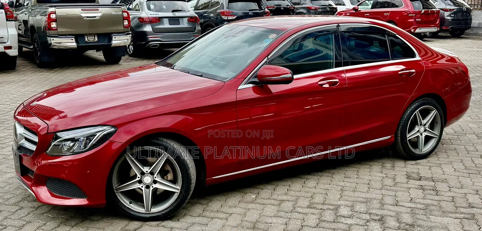 Mercedes-Benz C200 2018 Red