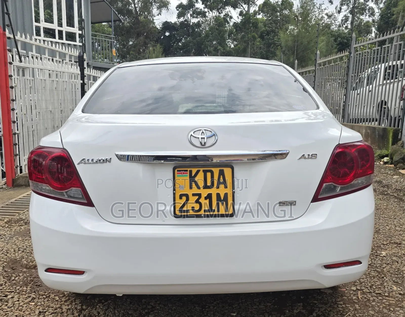 Toyota Allion 2013 White
