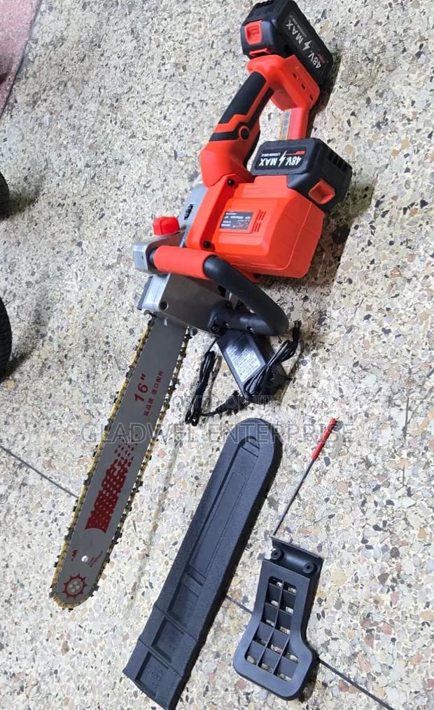 Rechargeable 16inch Cordless Chain Saw Power Saw