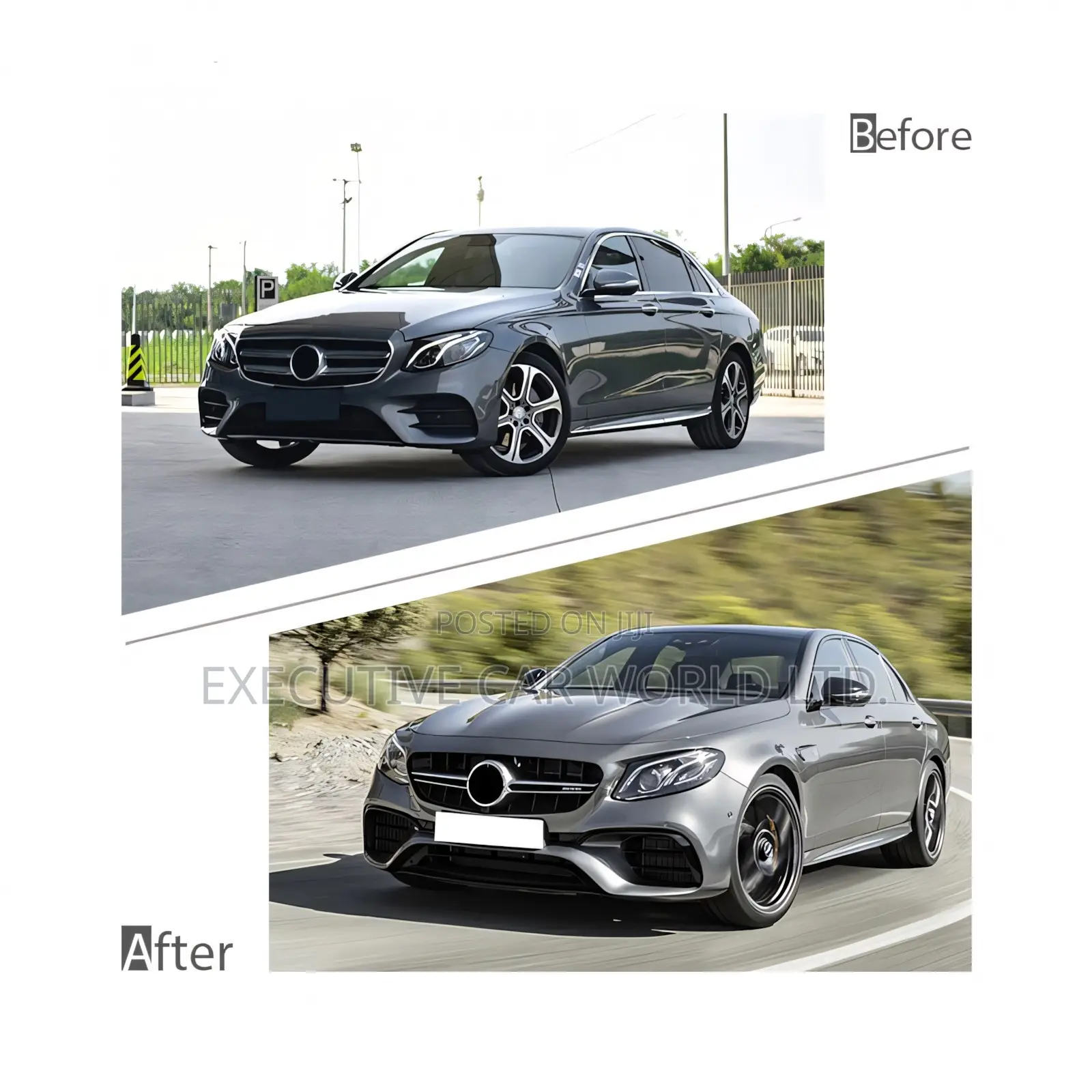 Mercedes E-class W213 To E63 Amg Body Kit