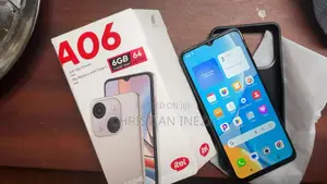 New Itel A06 64 GB Black