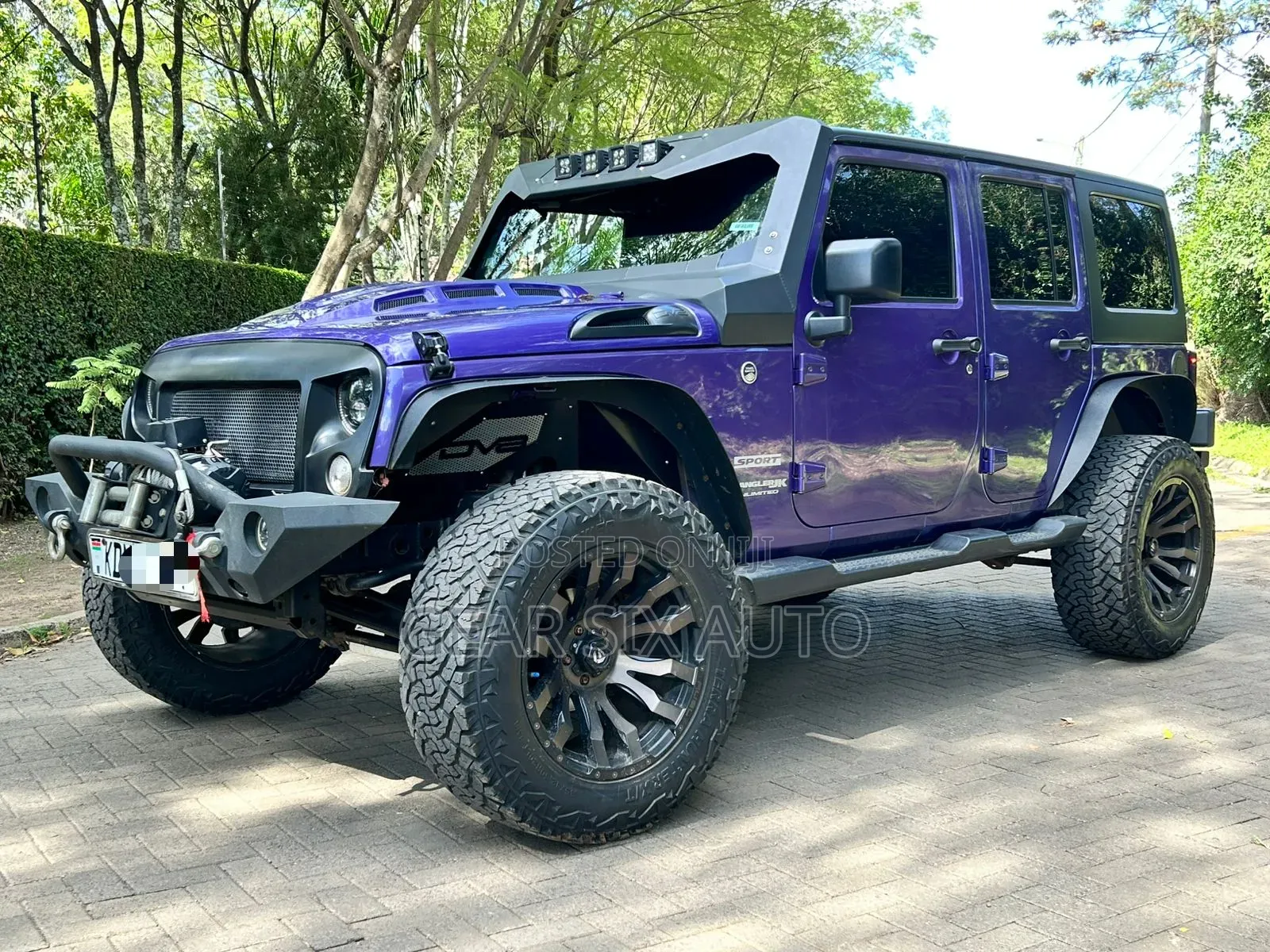Jeep Wrangler Sport 4x4 2018 Purple