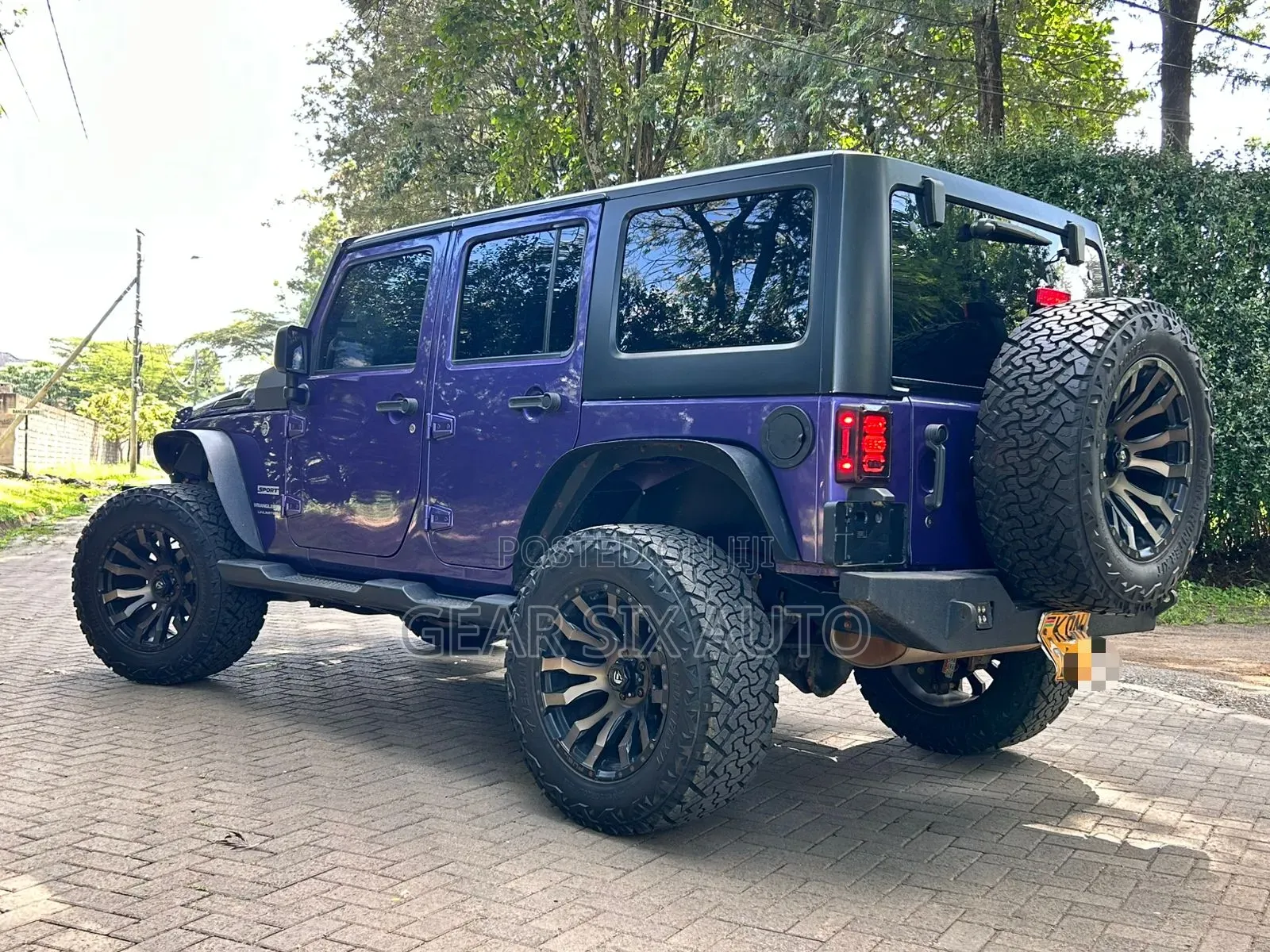 Jeep Wrangler Sport 4x4 2018 Purple