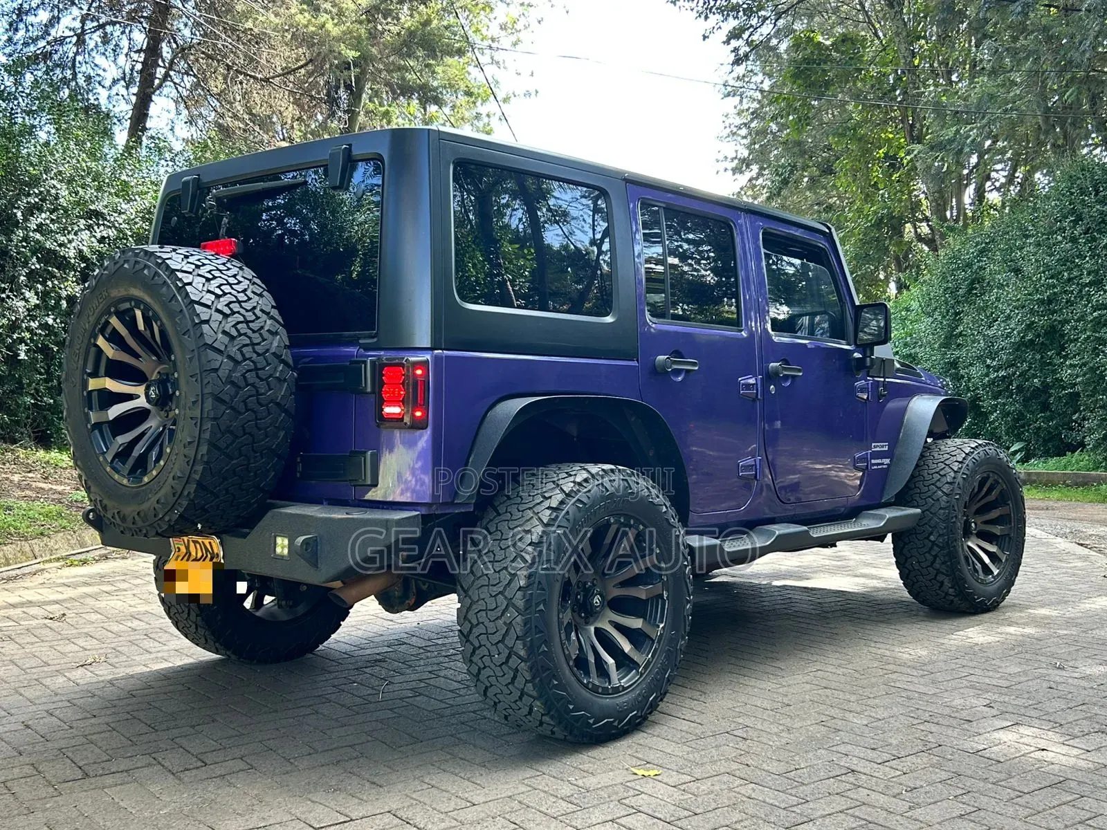 Jeep Wrangler Sport 4x4 2018 Purple
