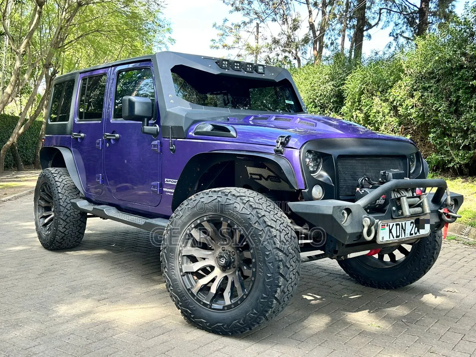 Jeep Wrangler Sport 4x4 2018 Purple