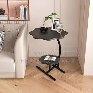 Wooden Wavy Side Table Available
