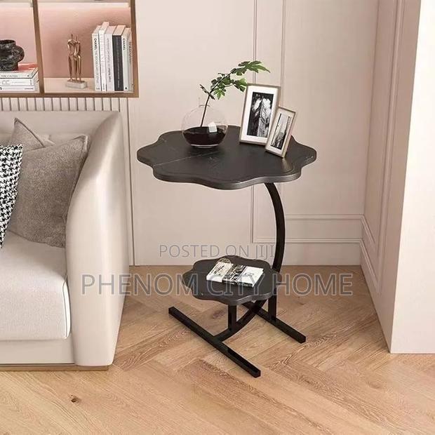 Wooden Wavy Side Table Available - thumbnail 3