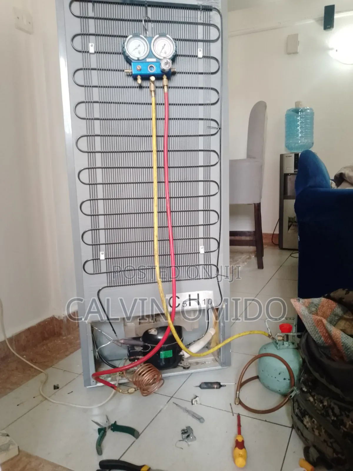 Fridge Compressor Gas Refilling