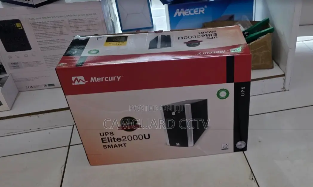 Mercury Elite 2000va Line Interactive Ups for Home and Business Use