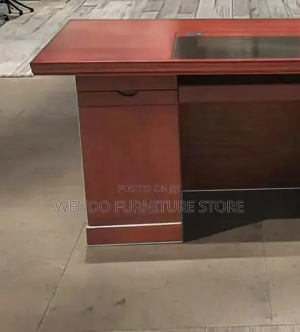 Office Desk; 1.2 Meters Mahogany Executive Home Office Desk
