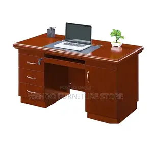 Office Desk; 1.2 Meters Mahogany Executive Home Office Desk