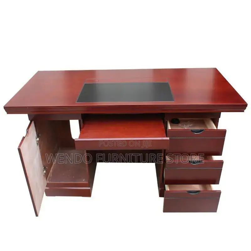 Office Desk; 1.2 Meters Mahogany Executive Home Office Desk