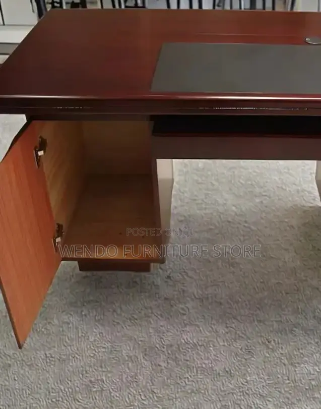 Office Desk; 1.2 Meters Mahogany Executive Home Office Desk