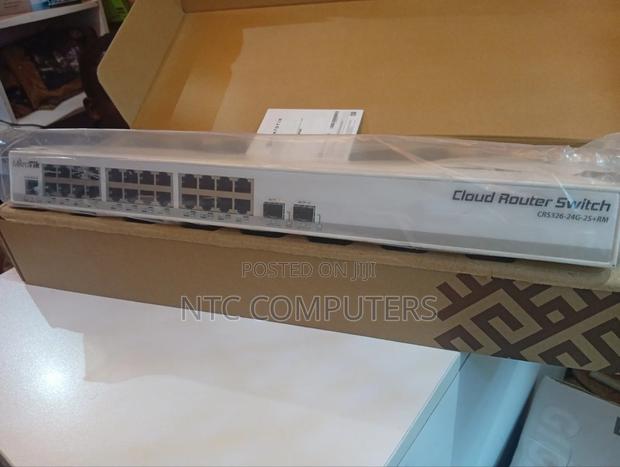 Mikrotik Cloud Router Switch Crs326-24g-25+Rm - thumbnail 3
