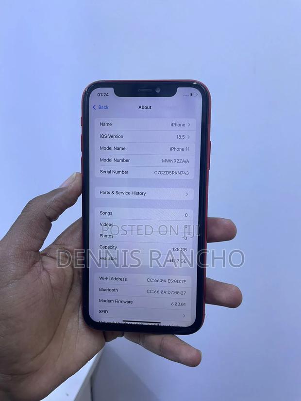 Apple iPhone 11 128 GB Red - thumbnail 4