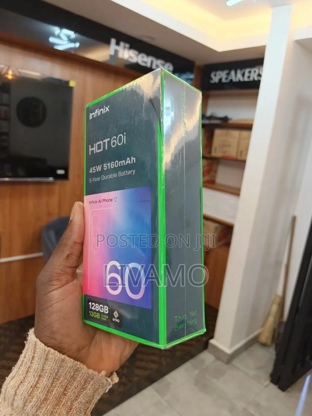 New Infinix Hot 60i 128 GB Blue