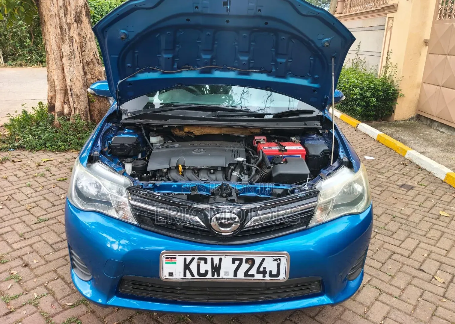Toyota Corolla Fielder 2012 Blue