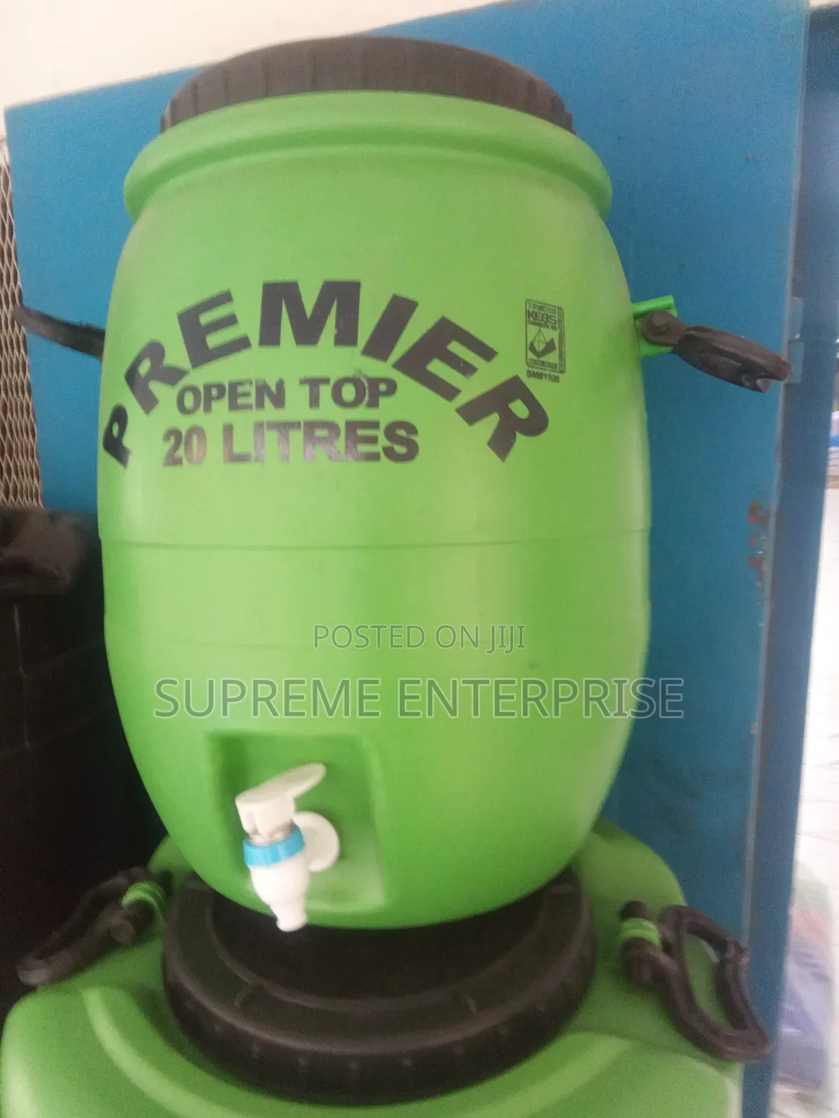 Open Top Water Container