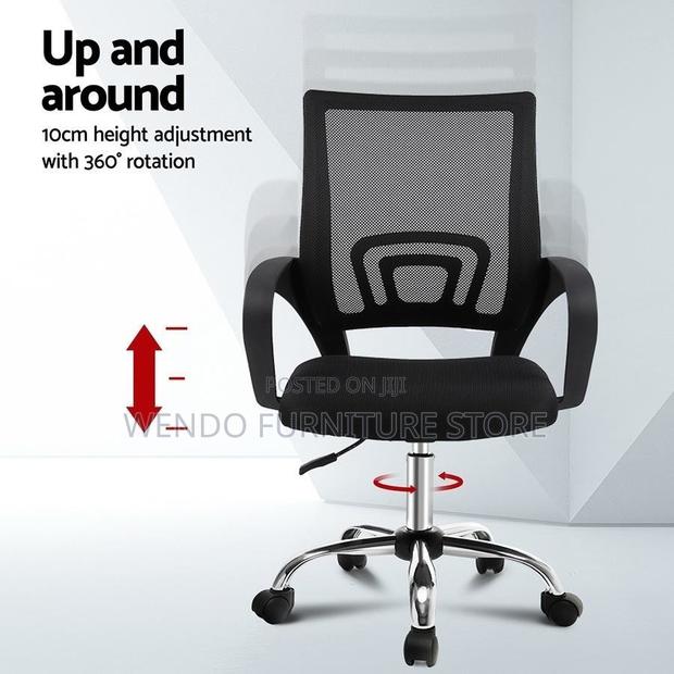 Office Chairs; Mesh Breathable Fabric Ergonomic Chair - thumbnail 7