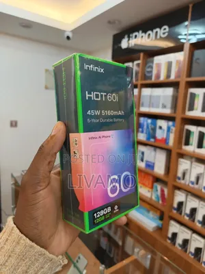 New Infinix Hot 60i 128 GB Bronze