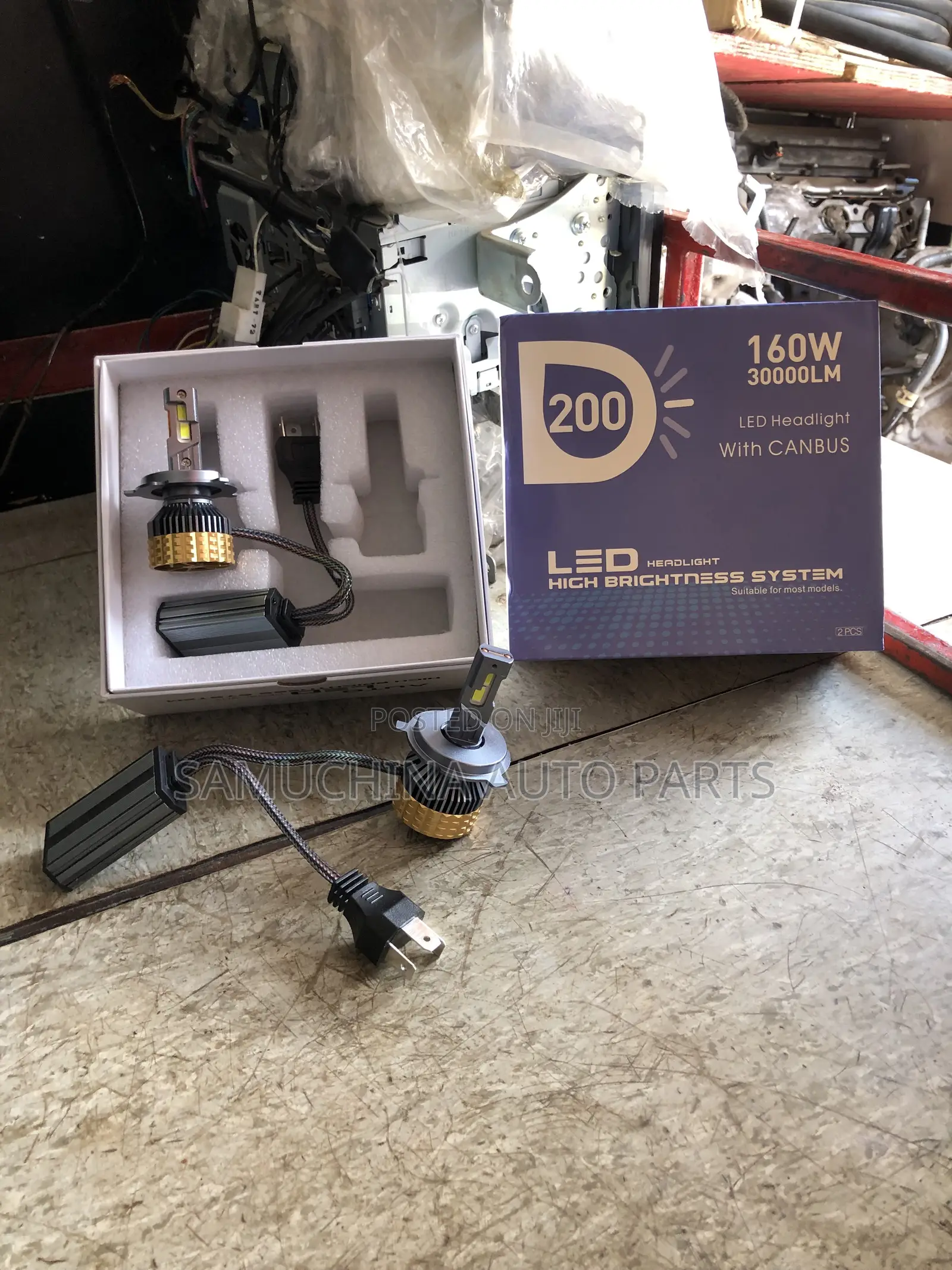 Led Bulb D200 H4