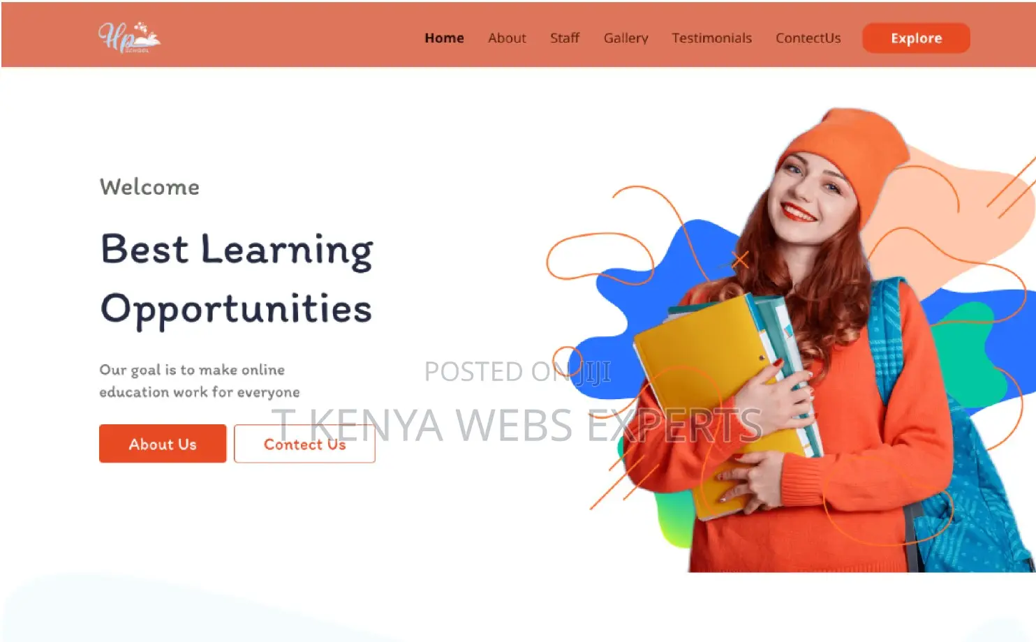 School Website Design Services in Kenya