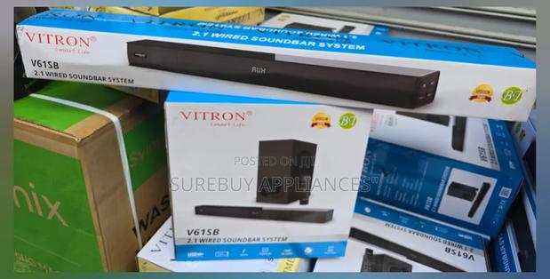 Vitron Sound Bar V61sb 1200w 2.1ch Wired System Super Bass