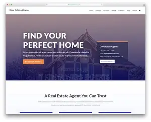 Real Estate Website Design