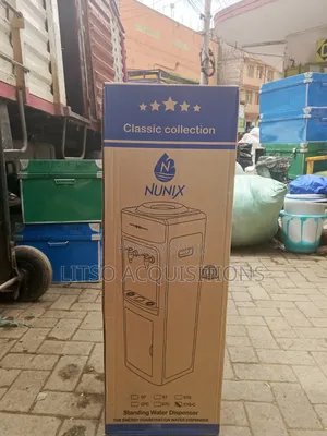 Nunix Brand Freestanding Water Dispenser. Hot, Cold and Warm.