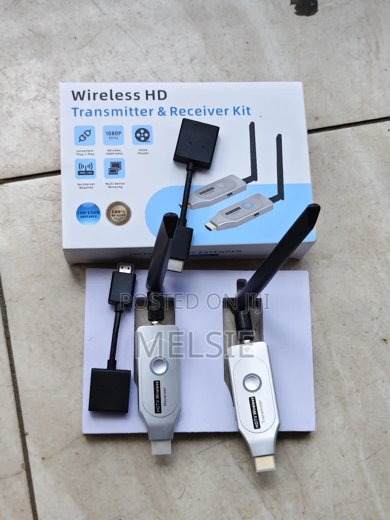 Wireless Hdmi Extender 100m Fjgear Transmitter Receiver