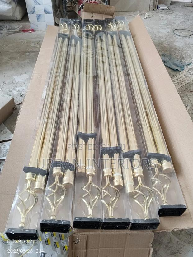 Gold Modern Curtain Rods Modern Curtain Rods