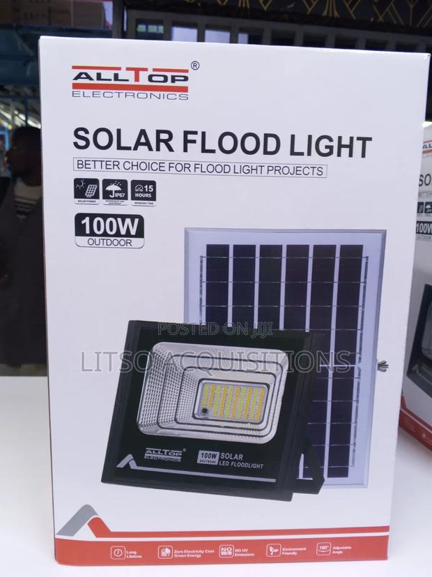 109w All Top Solar Floodlight. (Two Colors Mode)