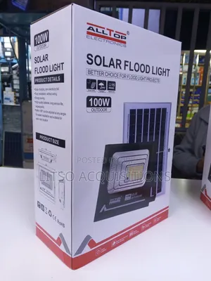 109w All Top Solar Floodlight. (Two Colors Mode)