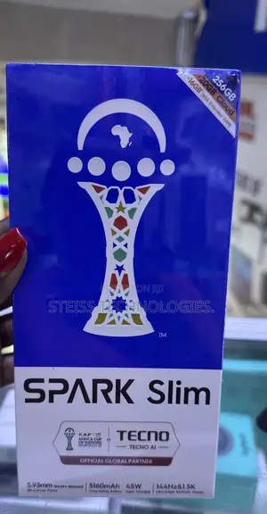 New Tecno Spark Slim 256 GB Black