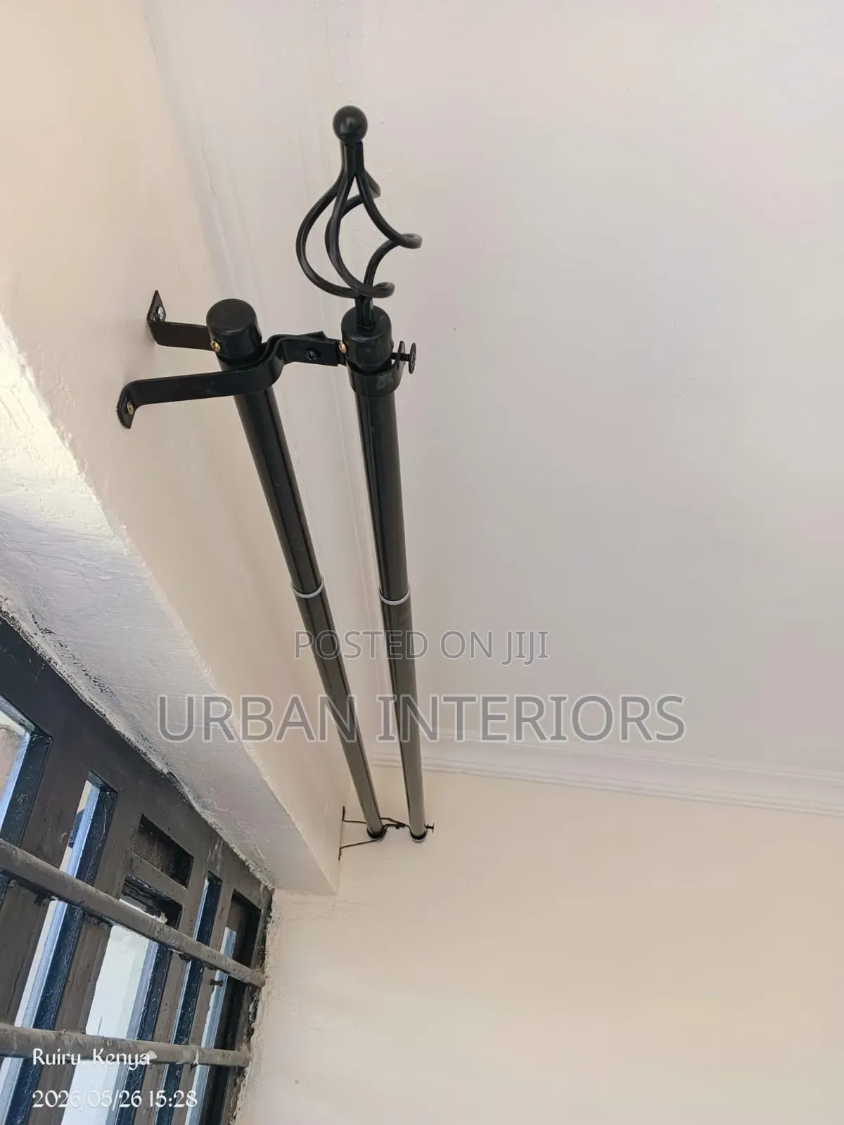 Imported Curtain Rods Imported Curtain Rods Installation