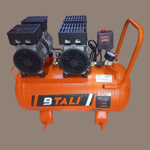 Bt 50 Ofac Oil Free Double Block Compressor Silent 50ltrs 2hp