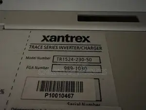 Power Backup System: Xantrex Trace + 4 Batteries