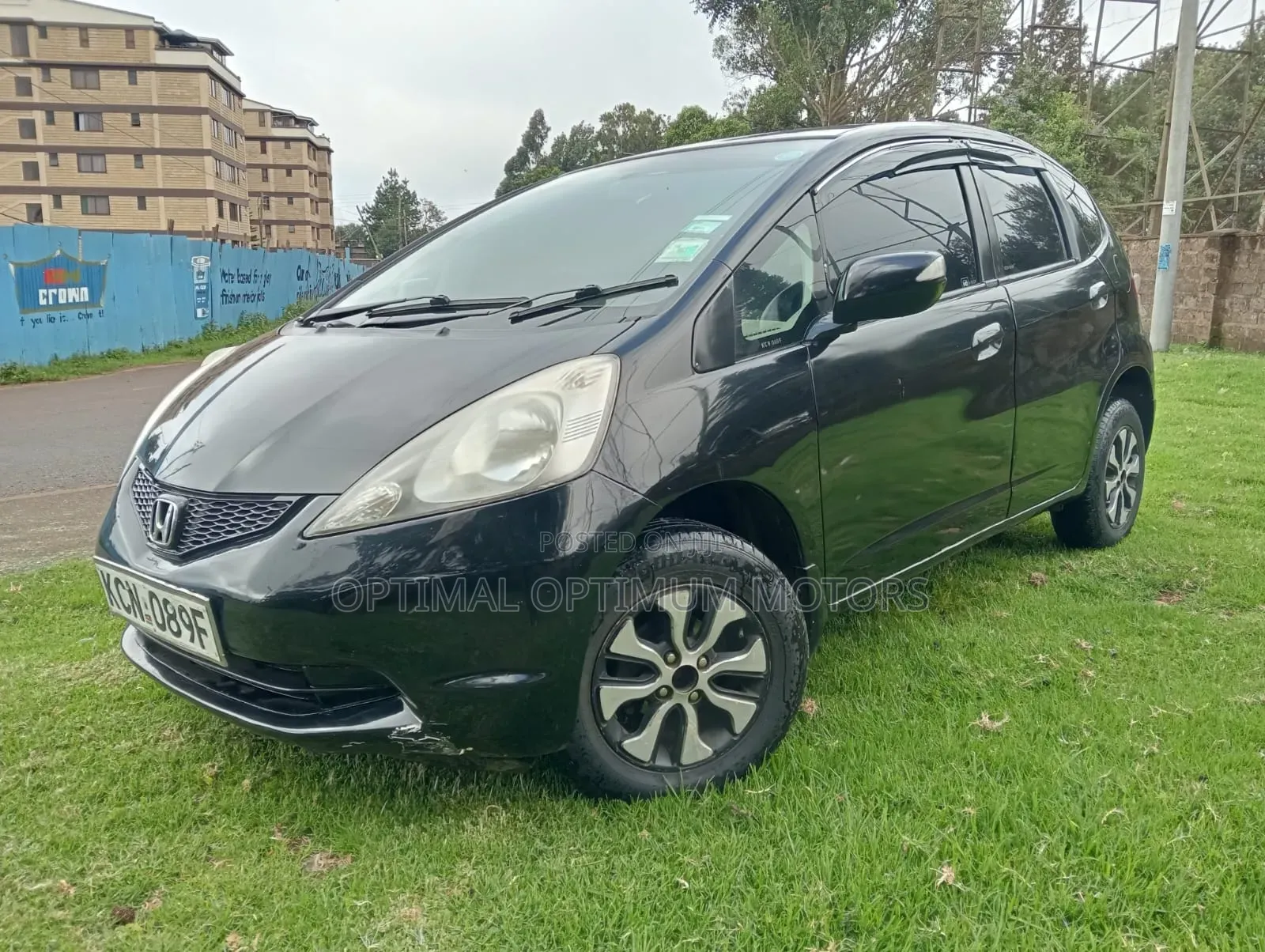 Honda Fit Automatic 2010 Black