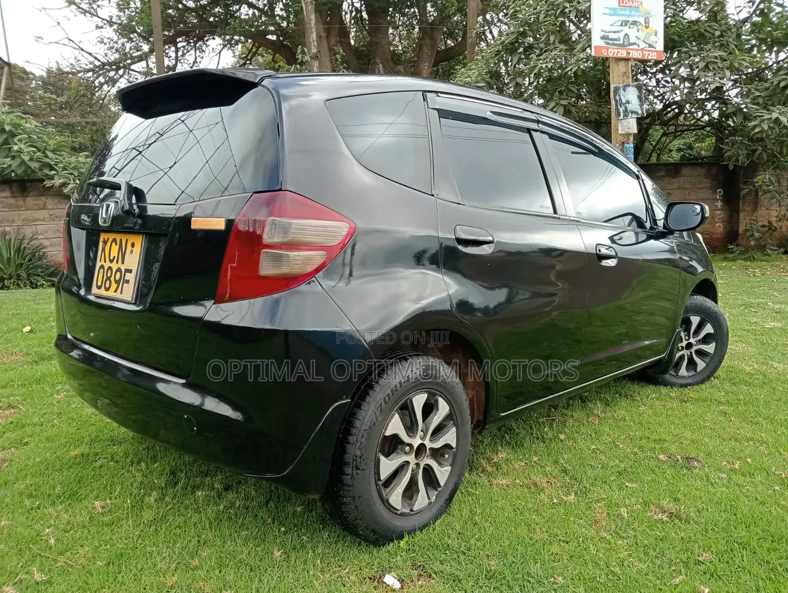 Honda Fit Automatic 2010 Black